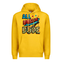 Lemon all american dude Premium Hoodie - Zillion Design Studio