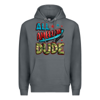 Rock all american dude Premium Hoodie - Zillion Design Studio
