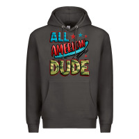 Smoke all american dude Premium Hoodie - Zillion Design Studio