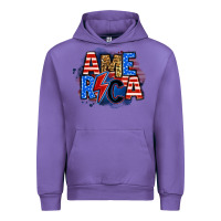 Tulip america lightning bolt Urban Hoodie - Zillion Design Studio