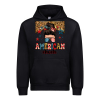Black american mom junkie messy bun Urban Hoodie - Zillion Design Studio