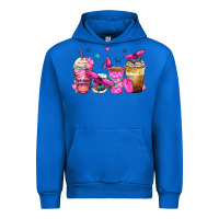 Cobalt antisocial butterfly coffee cups Urban Hoodie - Zillion Design Studio