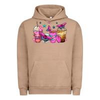Pigment Burro antisocial butterfly coffee cups Urban Hoodie - Zillion Design Studio