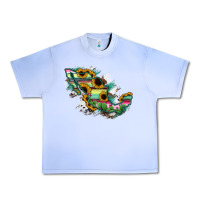 Grape Ice Guerrero Mexico Sunflower Map Urban Heavy Tee - RanaPortraitStore