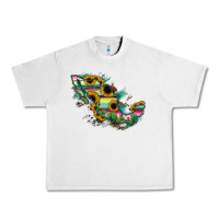 Lunar Rock Guerrero Mexico Sunflower Map Urban Heavy Tee - RanaPortraitStore