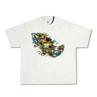 Pistachio Guerrero Mexico Sunflower Map Urban Heavy Tee - RanaPortraitStore