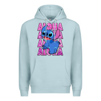 Blue Mist aloha stitch Premium Hoodie - Zillion Design Studio