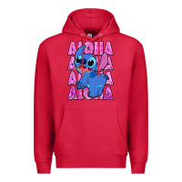 Cardinal aloha stitch Premium Hoodie - Zillion Design Studio