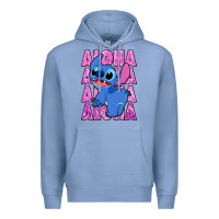 Colony Blue aloha stitch Premium Hoodie - Zillion Design Studio