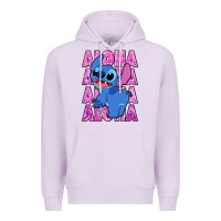 Lilac aloha stitch Premium Hoodie - Zillion Design Studio