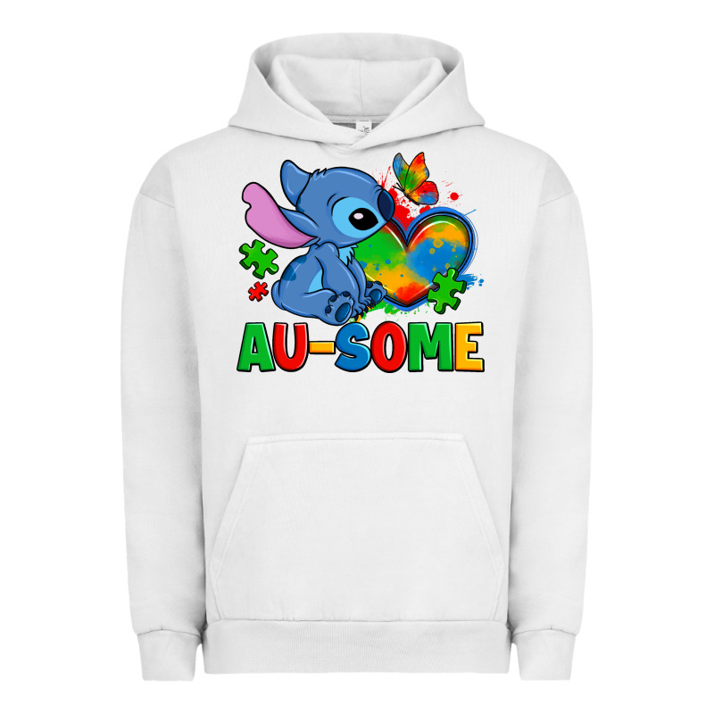 Ausome Stitch Autism Urban Hoodie by Zillion Design Studio | Teevron