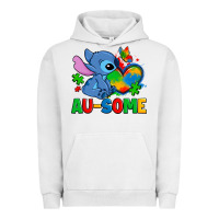 Pigment Lunar Rock ausome stitch autism Urban Hoodie - Zillion Design Studio