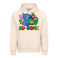 Sandshell ausome stitch autism Urban Hoodie - Zillion Design Studio