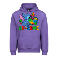 Tulip ausome stitch autism Urban Hoodie - Zillion Design Studio