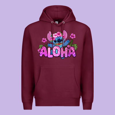 Aloha Summer Stitch Premium Hoodie Designed By Zillion Design Studio