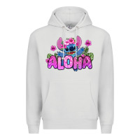 Dove Grey aloha summer stitch Premium Hoodie - Zillion Design Studio