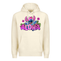 Sandshell aloha summer stitch Premium Hoodie - Zillion Design Studio