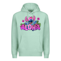 Seafoam aloha summer stitch Premium Hoodie - Zillion Design Studio