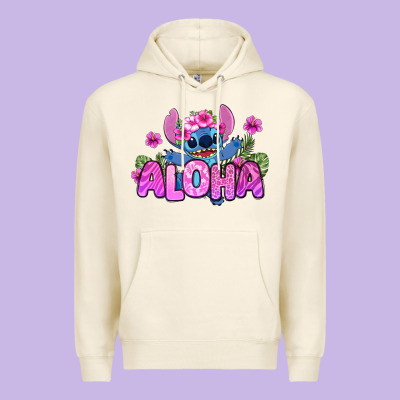 Aloha Summer Stitch Premium Hoodie Designed By Zillion Design Studio