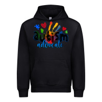 Black autism advocate Urban Hoodie - Zillion Design Studio