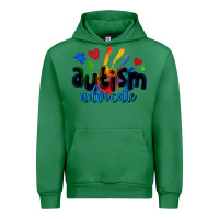 Emerald autism advocate Urban Hoodie - Zillion Design Studio