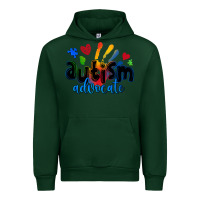Forest Green autism advocate Urban Hoodie - Zillion Design Studio