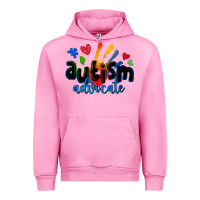 Fuchsia Pink autism advocate Urban Hoodie - Zillion Design Studio