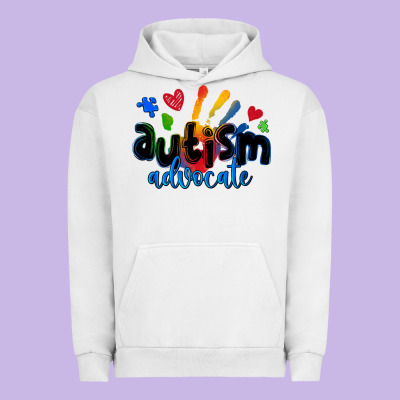 Autism Advocate Urban Hoodie Designed By Zillion Design Studio