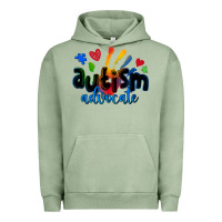 Pigment Oil Green autism advocate Urban Hoodie - Zillion Design Studio