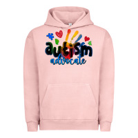 Pigment Salmon autism advocate Urban Hoodie - Zillion Design Studio