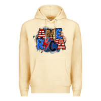 Pina Colada america lightning bolt Premium Hoodie - Zillion Design Studio