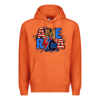 Carrot america lightning bolt Premium Hoodie - Zillion Design Studio