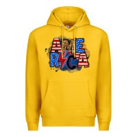 Lemon america lightning bolt Premium Hoodie - Zillion Design Studio