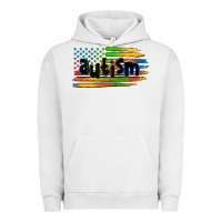 Pigment Lunar Rock autism american flag Urban Hoodie - Zillion Design Studio