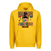 Lemon american mom junkie messy bun Premium Hoodie - Zillion Design Studio