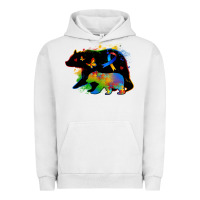 Pigment Lunar Rock autism mama bear Urban Hoodie - Zillion Design Studio