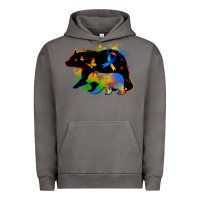 Pigment Tornado autism mama bear Urban Hoodie - Zillion Design Studio