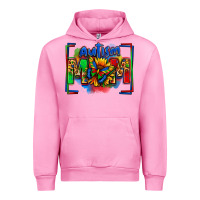 Fuchsia Pink autism mom Urban Hoodie - Zillion Design Studio