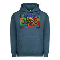 Pigment Midnight Navy autism mom Urban Hoodie - Zillion Design Studio