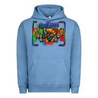 Pigment Pebble Blue autism mom Urban Hoodie - Zillion Design Studio