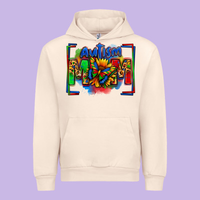 Autism Mom Urban Hoodie Designed By Zillion Design Studio