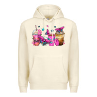 Sandshell antisocial butterfly coffee cups Premium Hoodie - Zillion Design Studio