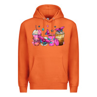 Carrot antisocial butterfly coffee cups Premium Hoodie - Zillion Design Studio