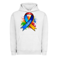 Pigment Lunar Rock autism ribbon Urban Hoodie - Zillion Design Studio