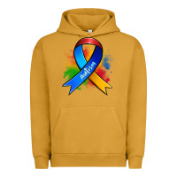 Autism Ribbon Urban Hoodie | Teevron