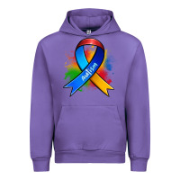 Tulip autism ribbon Urban Hoodie - Zillion Design Studio