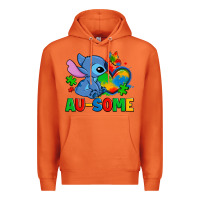 Carrot ausome stitch autism Premium Hoodie - Zillion Design Studio