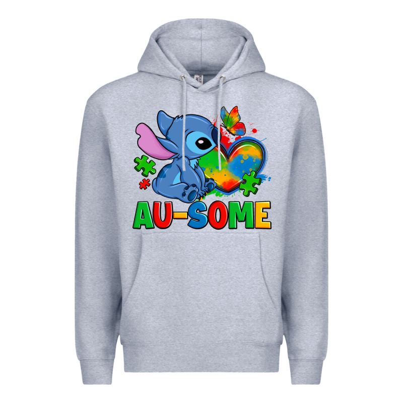 Ausome Stitch Autism Premium Hoodie by Zillion Design Studio | Teevron