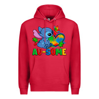 Cardinal ausome stitch autism Premium Hoodie - Zillion Design Studio