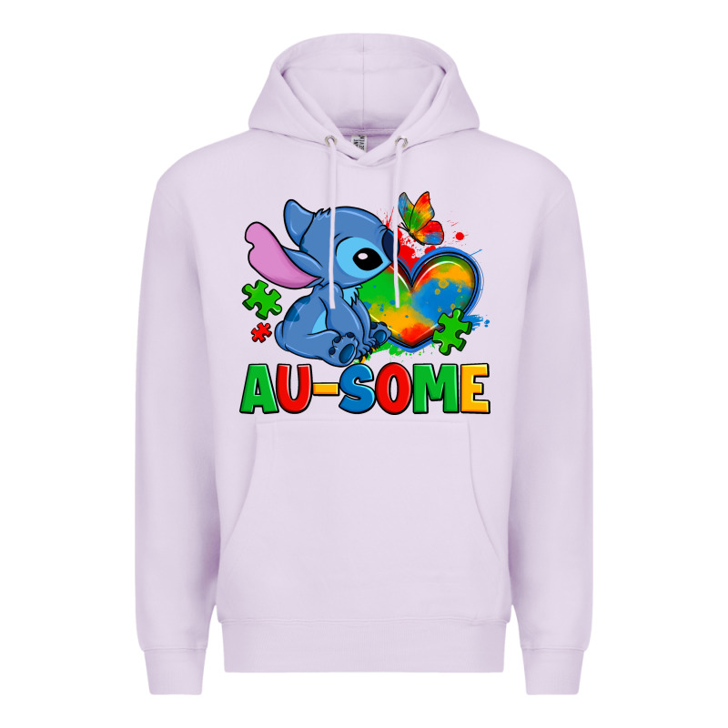 Ausome Stitch Autism Premium Hoodie by Zillion Design Studio | Teevron